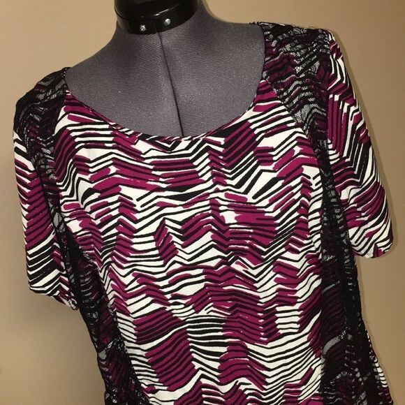 Worthington dress blouse size L - Picture 2 of 8